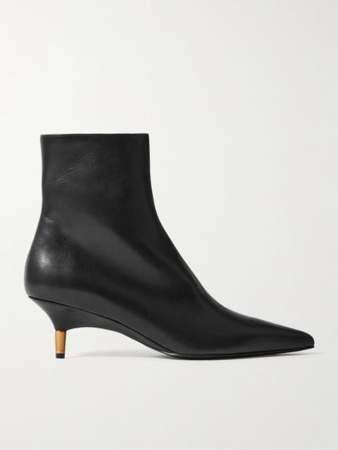 Bella Leather Ankle Boots