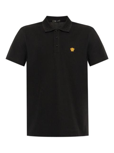 medusa-emblem polo shirt