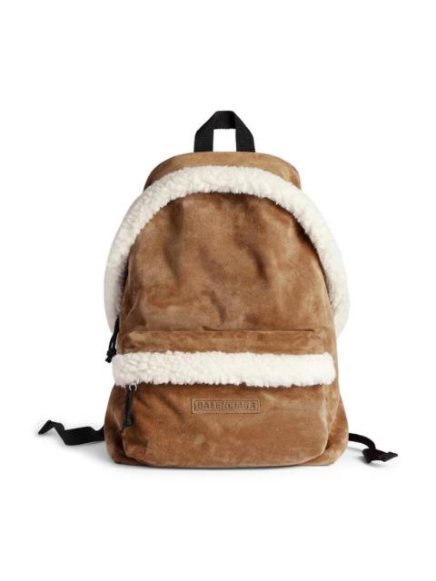 Men's Explorer Backpack in Noce/white