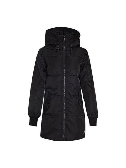 (WMNS) Converse Long Down Jacket 'Black' 10003240-A02