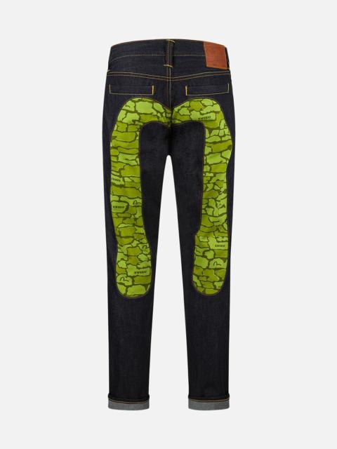 Ishigaki Camouflage Inserted Daicock Slim Fit Jeans #2010 no.1