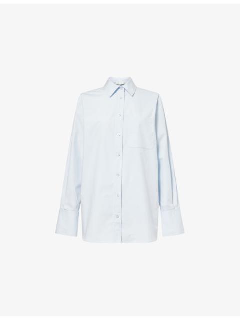 The Boy Long-Sleeves Cotton-Poplin Shirt