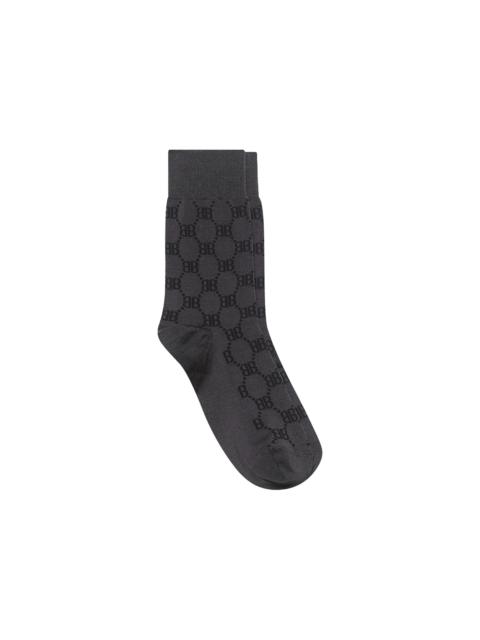 Gucci x Balenciaga The Hacker Project Hacker BB Tennis Socks Charcoal Grey