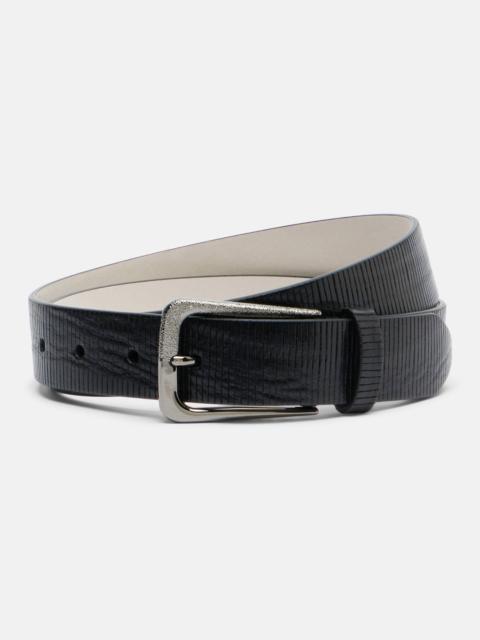 Leather belt