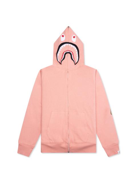 2ND SHARK FULL ZIP HOODIE - PINK