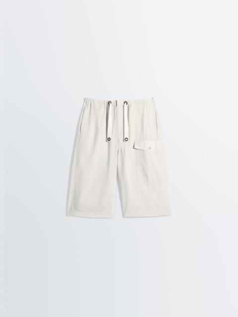 CARGO EASY SHORTS IN WASHED TECHNICAL COTTON