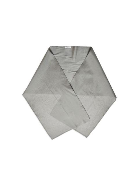 geometric-shape scarf