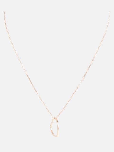 Antifer Heart 18kt rose gold necklace