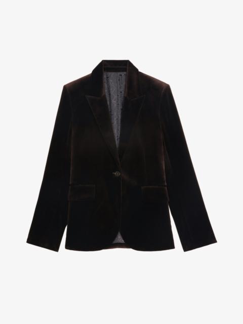 Vavy Velvet Blazer