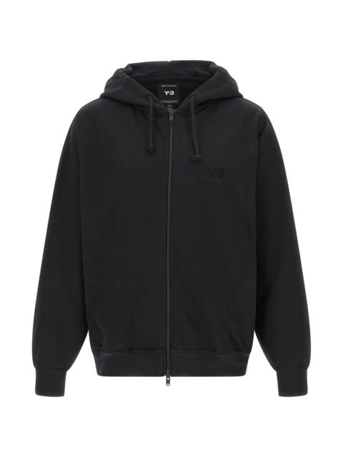'Y-3 Brushed Terry Zip' hoodie