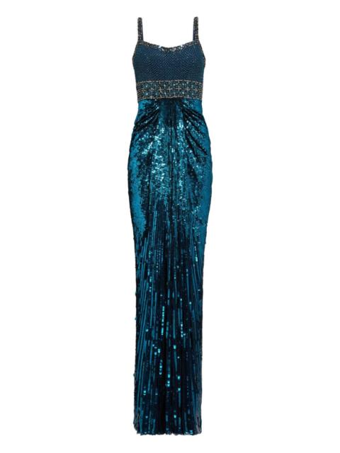 Only You embellished-sequin maxi dress