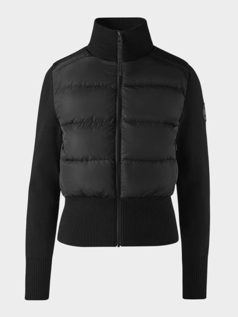 HyBridge Wide Quilt Knit Jacket