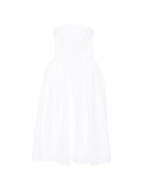 Simone Rocha Embroidered Midi Dress