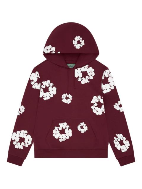 wreath-print hoodie