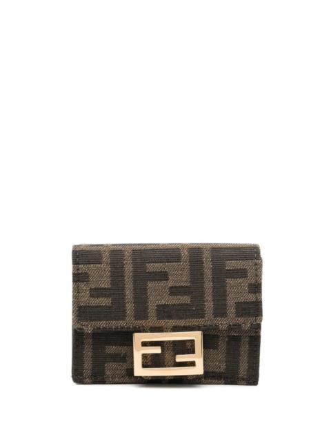 Fendi FF-logo Pattern Wallet