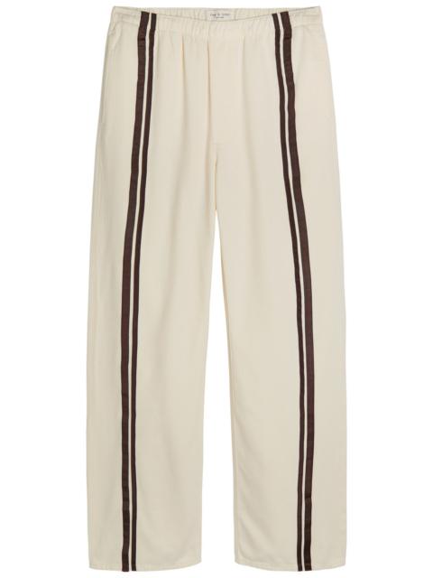 Rag & Bone Logan Striped Cotton-blend Track Pants