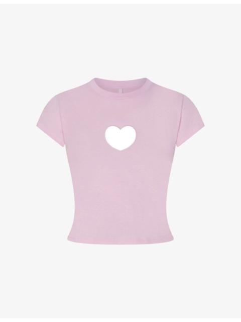Worn-In Heart Baby Cotton-Jersey T-Shirt