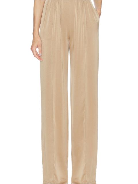 Elastic Wide Leg Pant