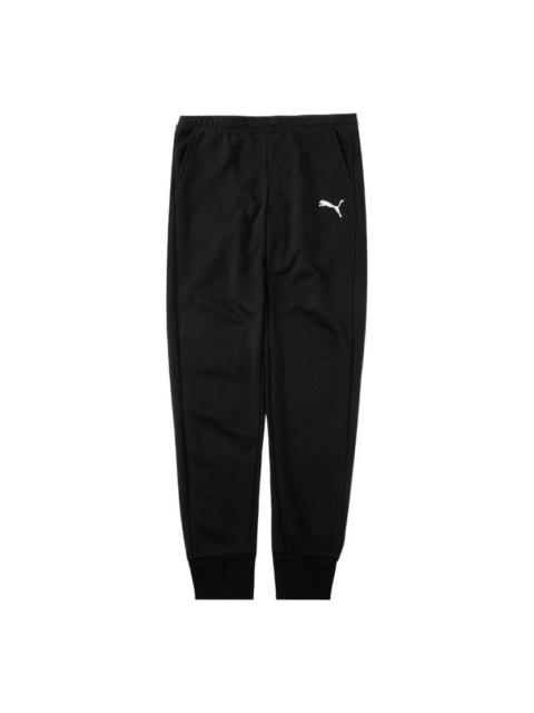 PUMA ESS Logo Pants 'Black' 656582-03