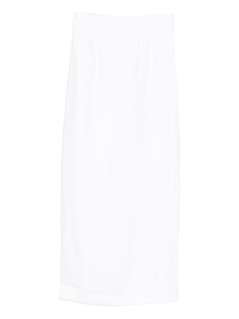Emma tailored long pencil Skirt