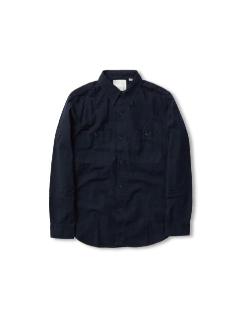 4810-22 Selvedge Chambray Shirt Black