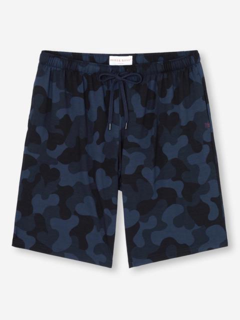 Men's Lounge Shorts London 11 Micro Modal Navy