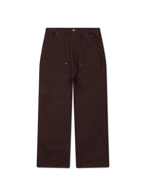 DOUBLE KNEE PAINTER PANT - BROWN