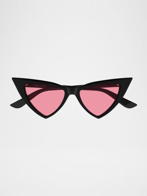 AM0518S Cat-Eye Recycled Acetate Sunglasses
