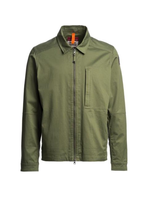 zip-up chest-pocket jacket