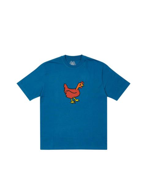 CLUCKING T-SHIRT BLUE