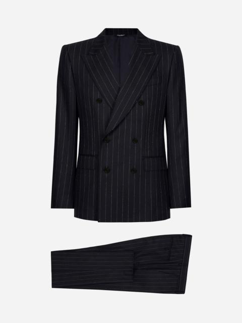 Double-breasted Sicilia-fit suit