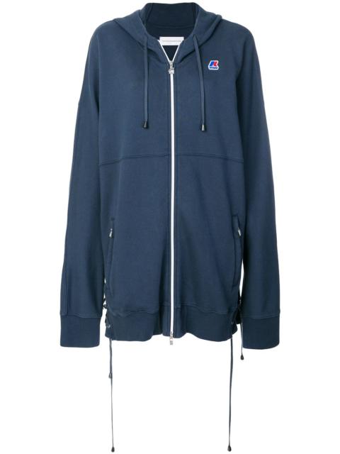Kway hooded jacket