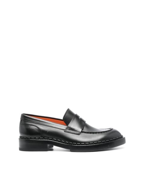 Alfie round-toe loafers