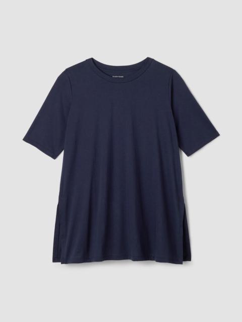 Organic Pima Cotton Jersey Long Tee