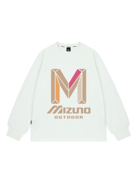 Mizuno Graphic Casual Long Sleeve T-shirt 'White' A2CA2A80
