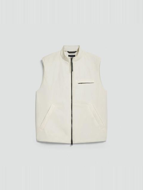 Zip-Up Vest in Motion Nylon