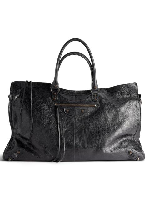 Men's Le City Travel Bag in Black