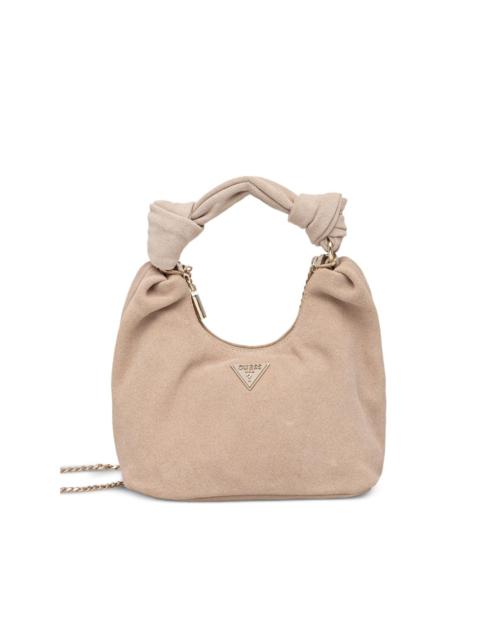 Isotta knotted-handle tote bag