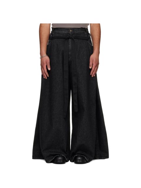 Black Tie Maxi Jeans