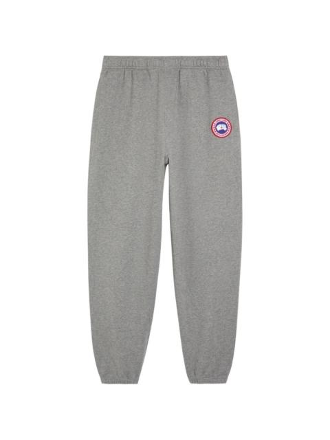 logo-patch track pants
