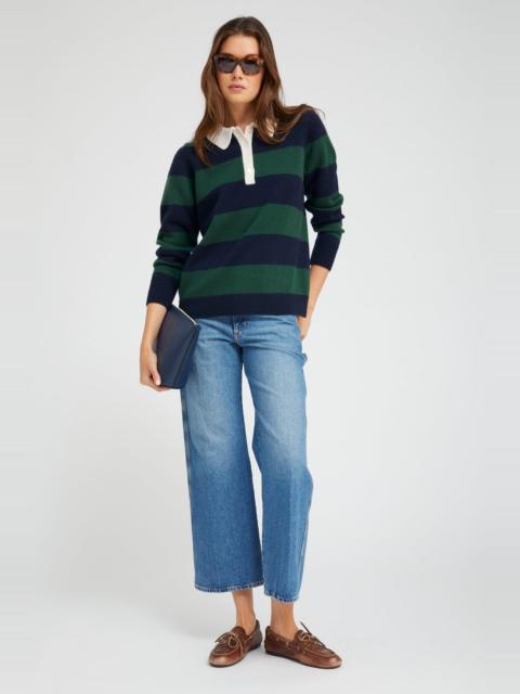 EDITH CROPPED CARPENTER DENIM