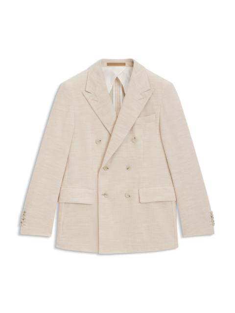 SLIM-FIT BLAZER IN COTTON-ALPACA CORDUROY