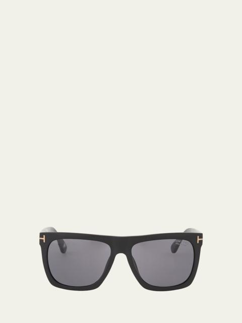Men's Morgan Acetate Square Sunglasses
