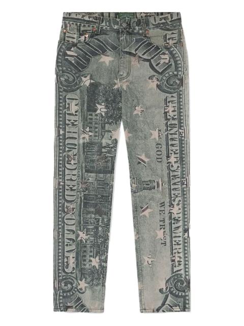 C.R.E.A.M printed jeans
