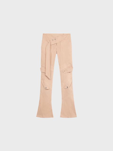 SKINNY COTTON BULL PANTS
