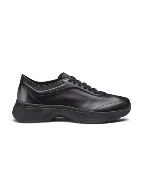 Men's black leather Easy Bounce sneaker