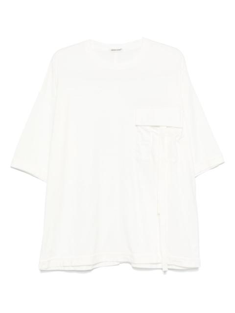 strap-detail T-shirt