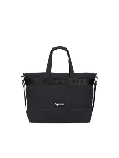 logo-plaque tote bag