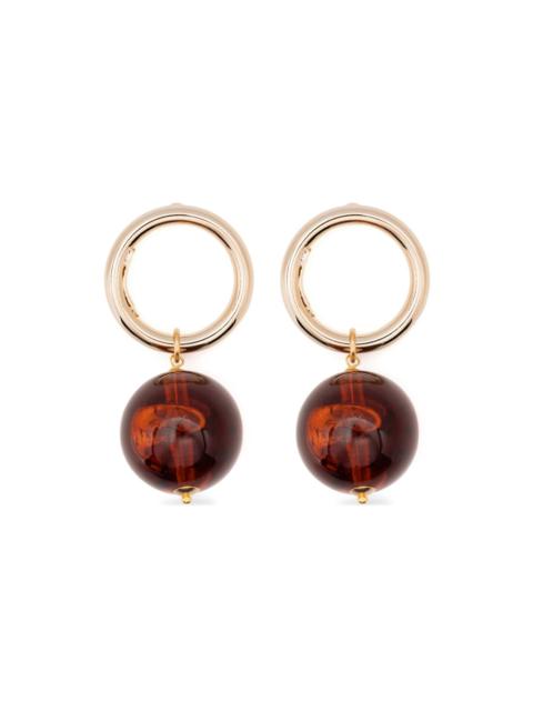 hoop sphere earring