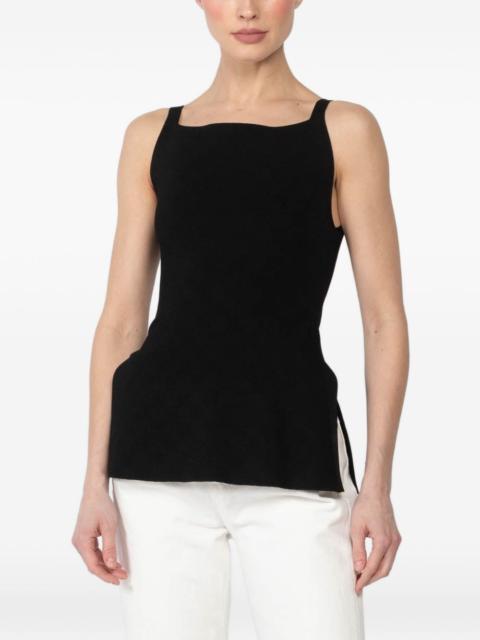 Asher square-neck top